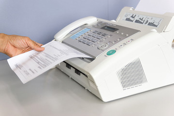 Hosted fax image
